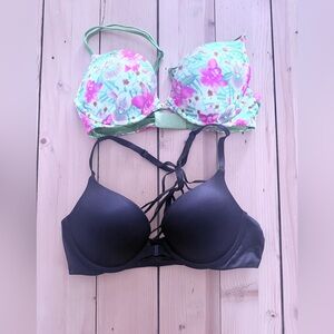 Pair of Victorias Secret push-up Bras Size 34